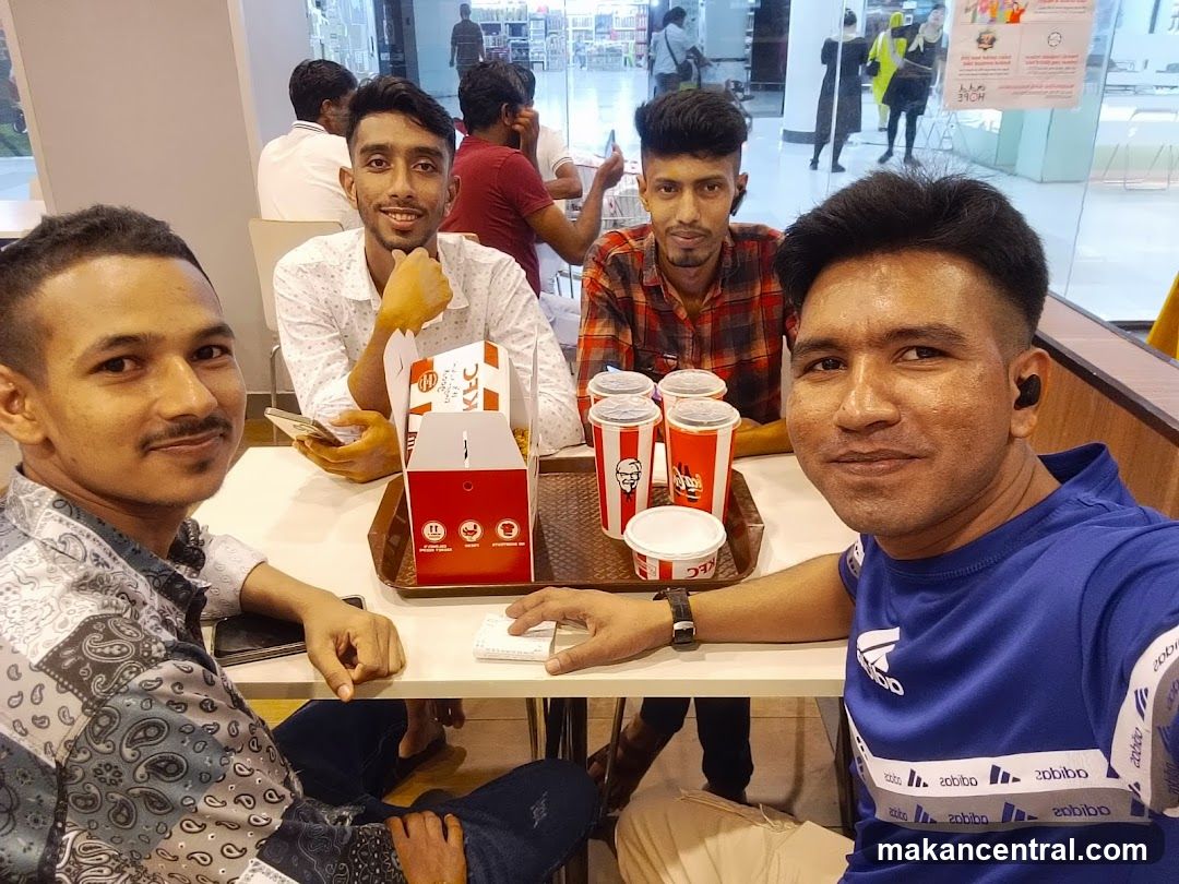 Friends at KFC