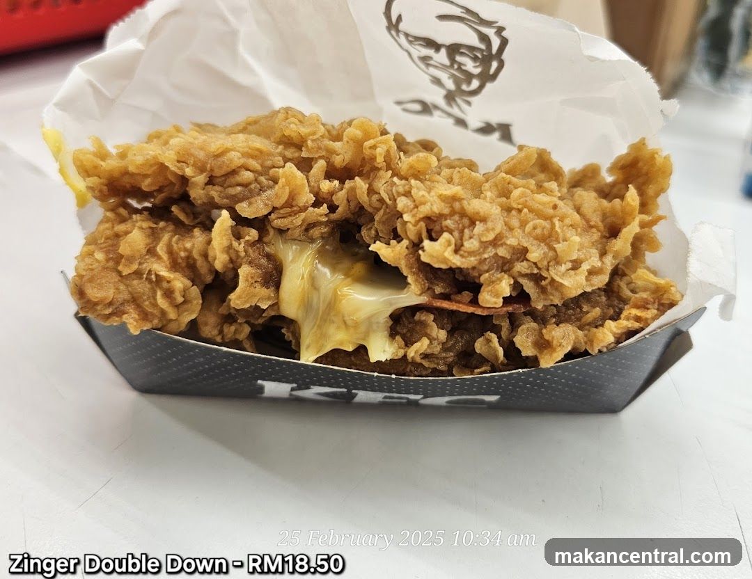 KFC Zinger Double Down