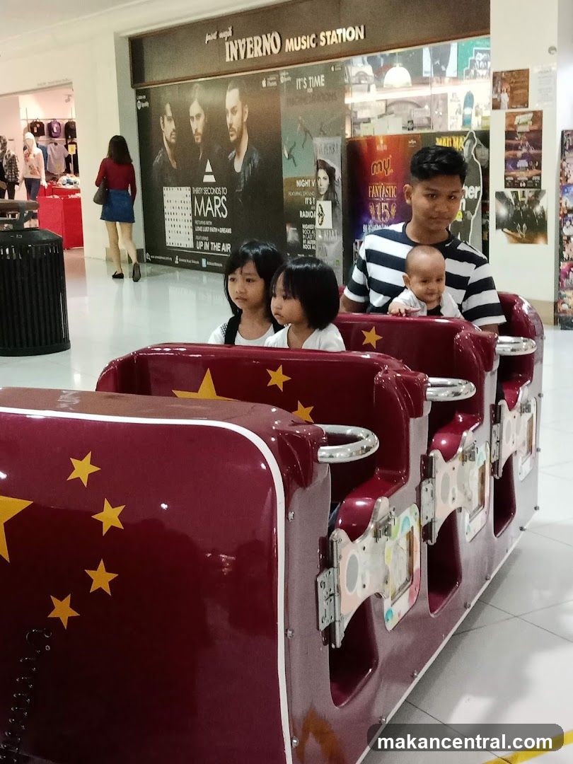 Children on a ride