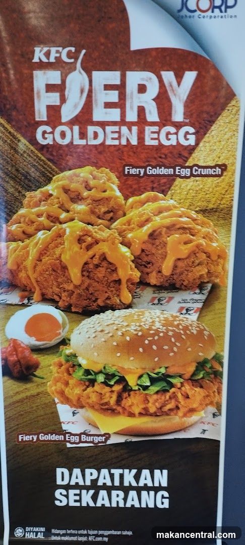 KFC Fiery Golden Egg Promotion