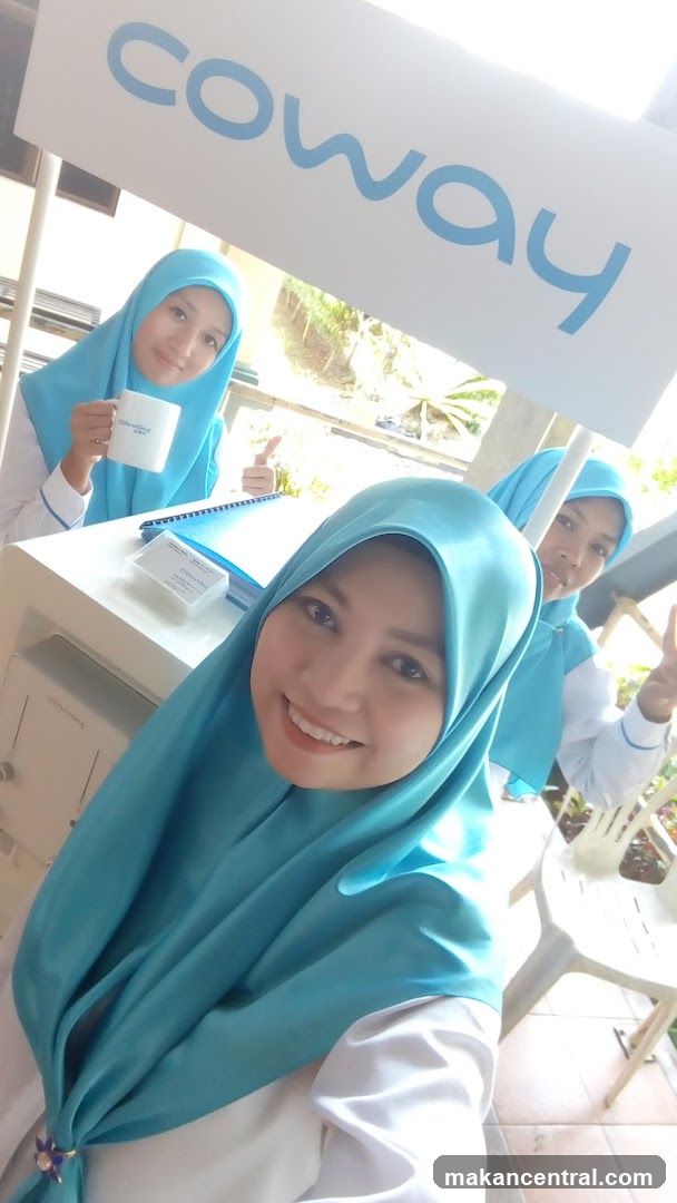 Coway Staff Posing for a Selfie