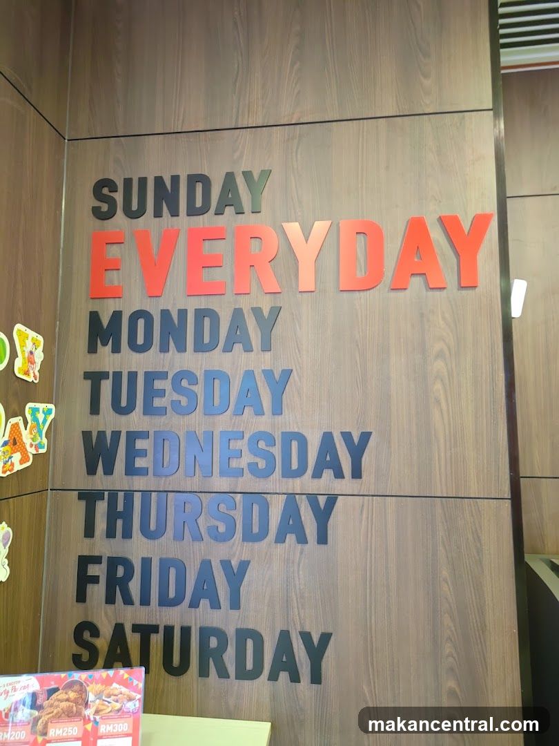 Days of the Week Sign