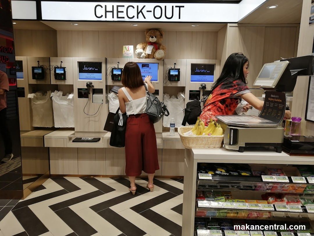 Self-Checkout Area
