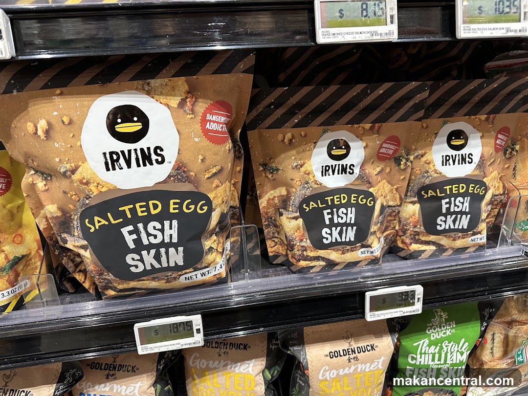 Irvins Salted Egg Fish Skin Snacks