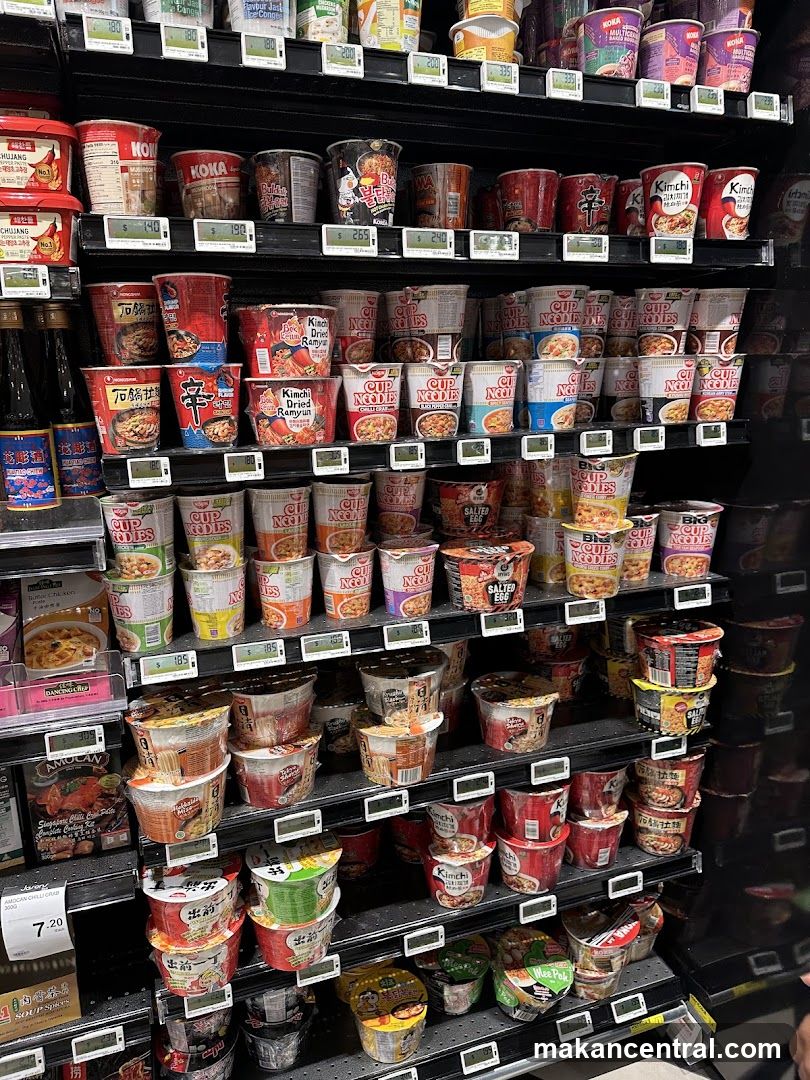 Assortment of Instant Noodles