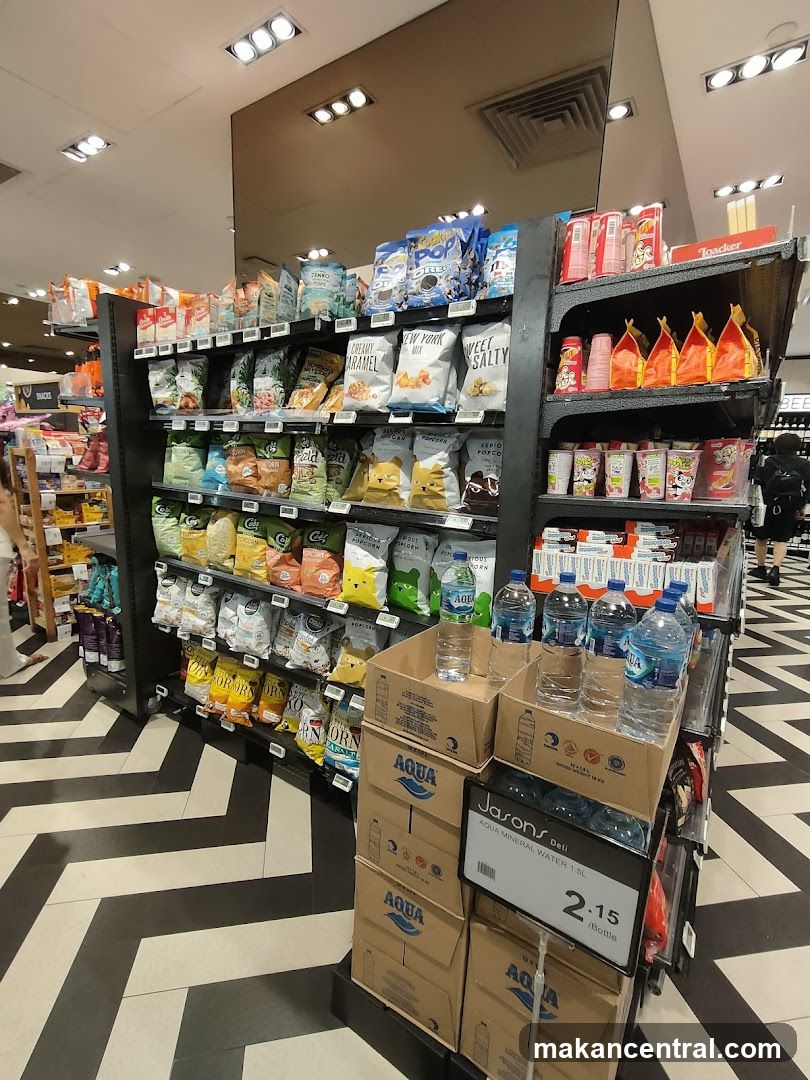 Snack Aisle in a Store
