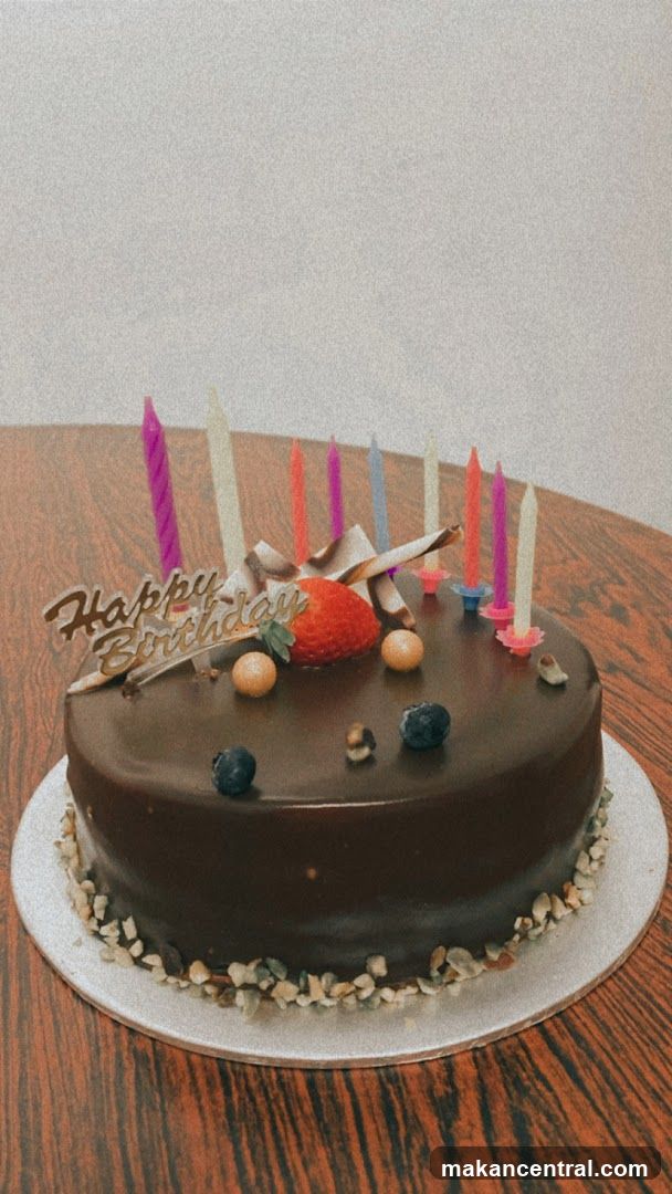 Chocolate Birthday Cake