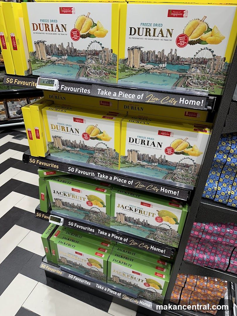 Freeze-dried Durian and Jackfruit Snacks