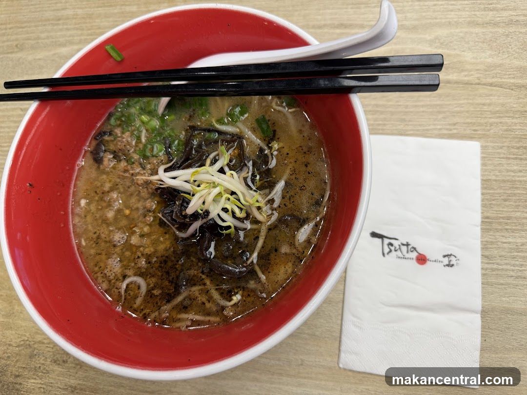 Ramen Bowl with Napkin
