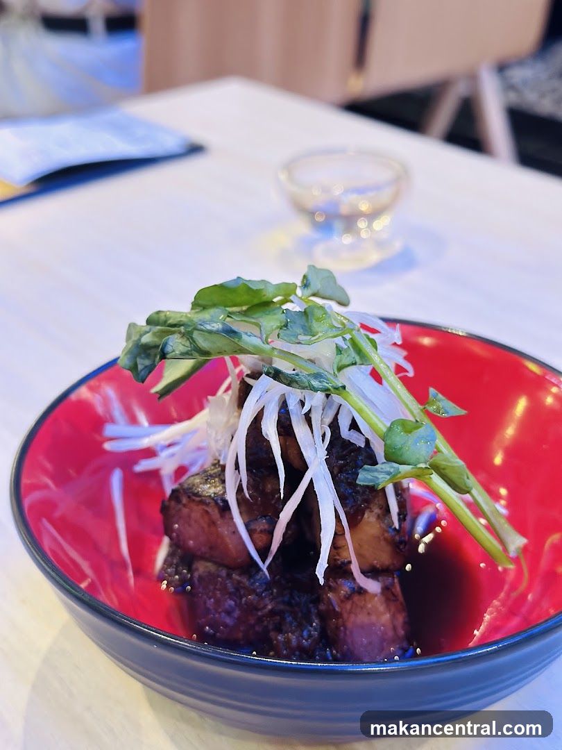 Braised Pork Belly Dish
