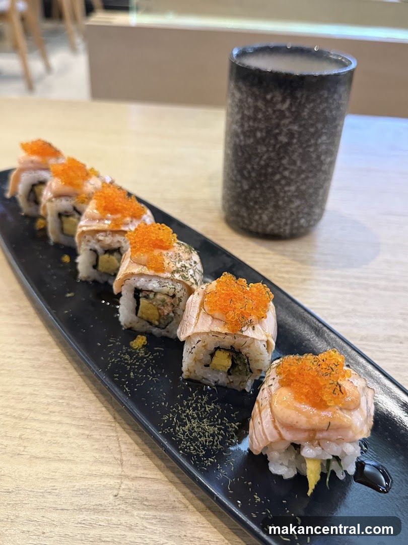 Salmon Sushi Rolls