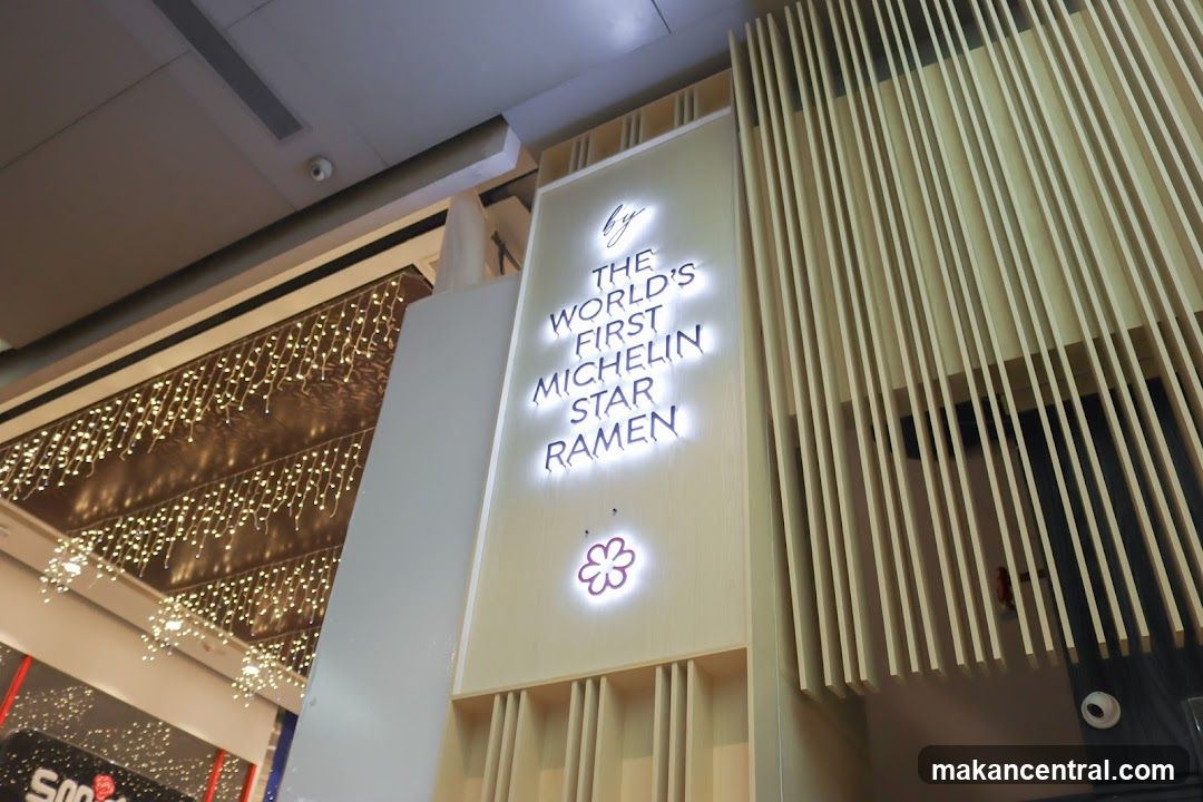 Michelin Star Ramen Signage