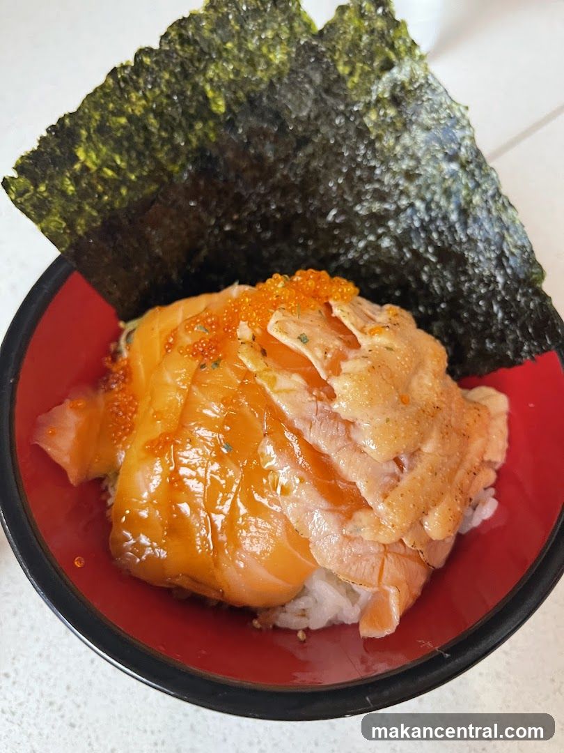 Salmon Donburi