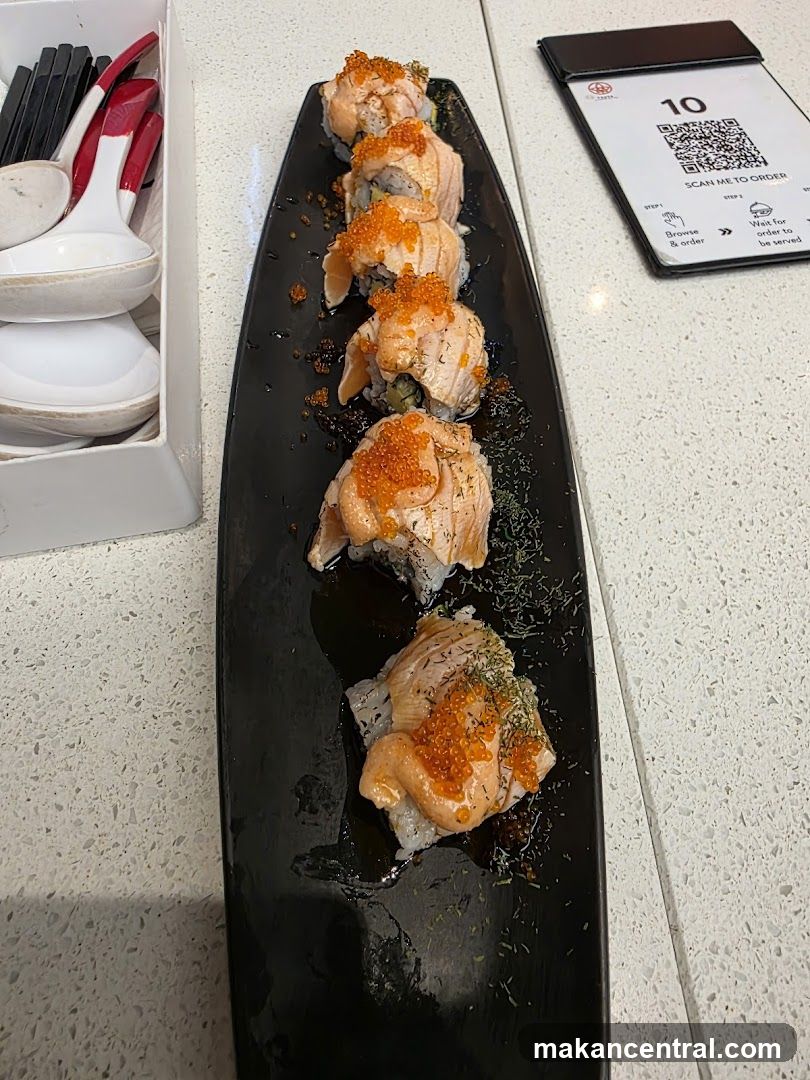 Salmon Sushi Rolls