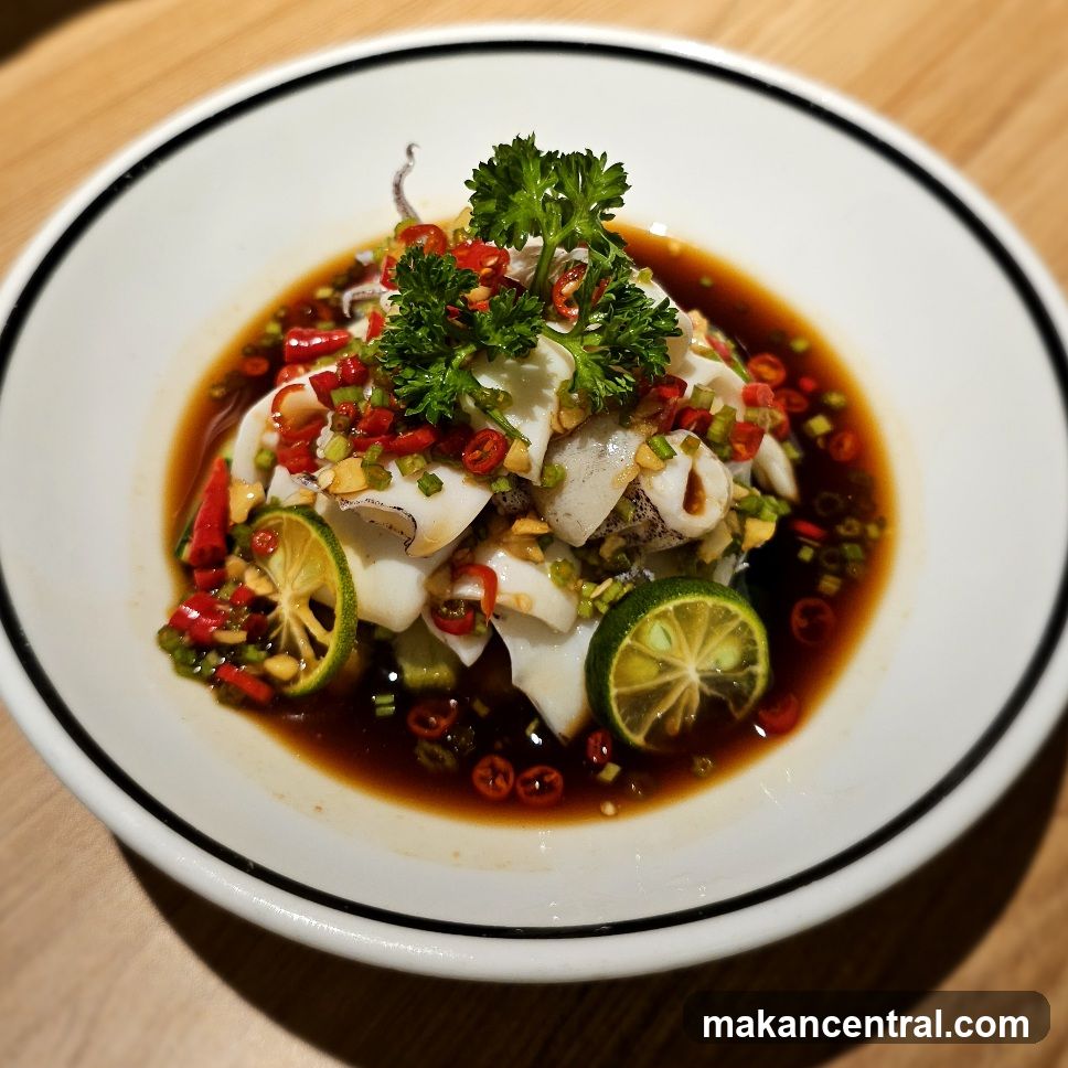 Spicy Squid Salad