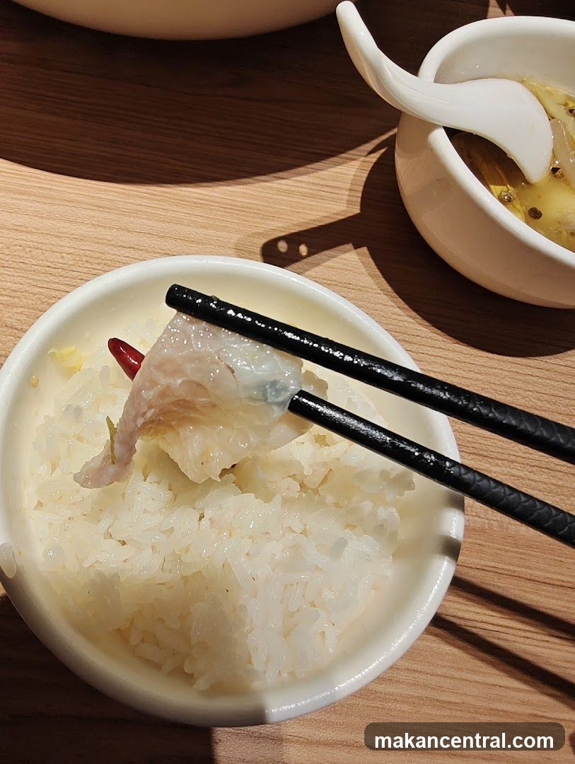 Steamed Fish with Rice
