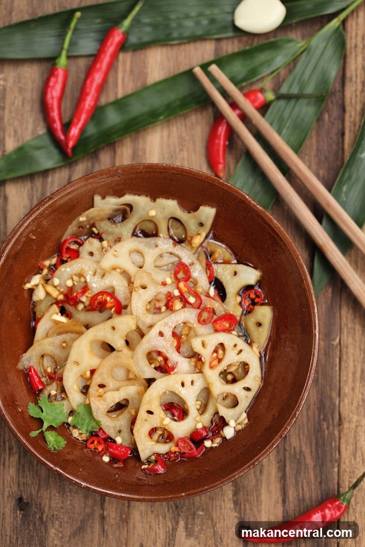 Spicy Lotus Root Salad