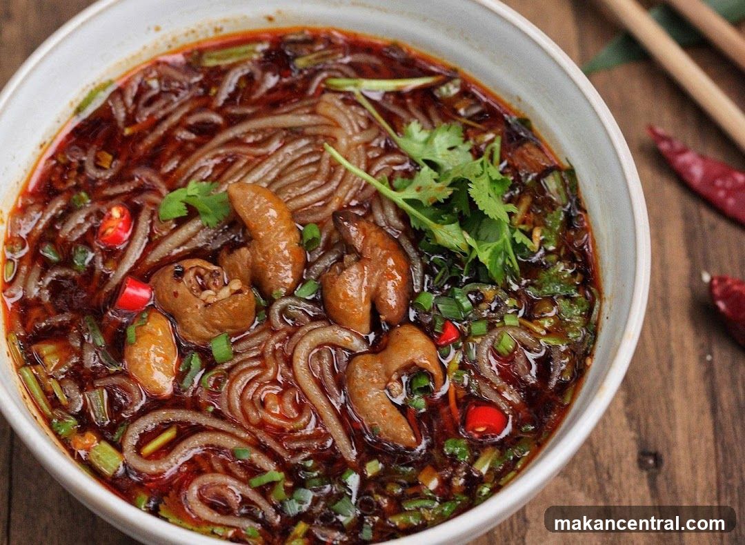 Spicy Noodle Soup