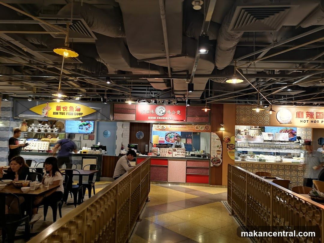 Food court stalls