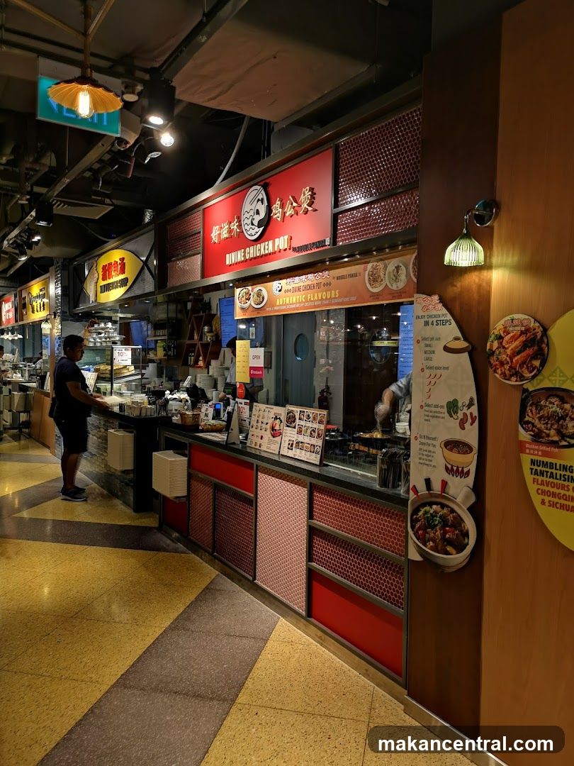 Divine Chicken Pot Stall