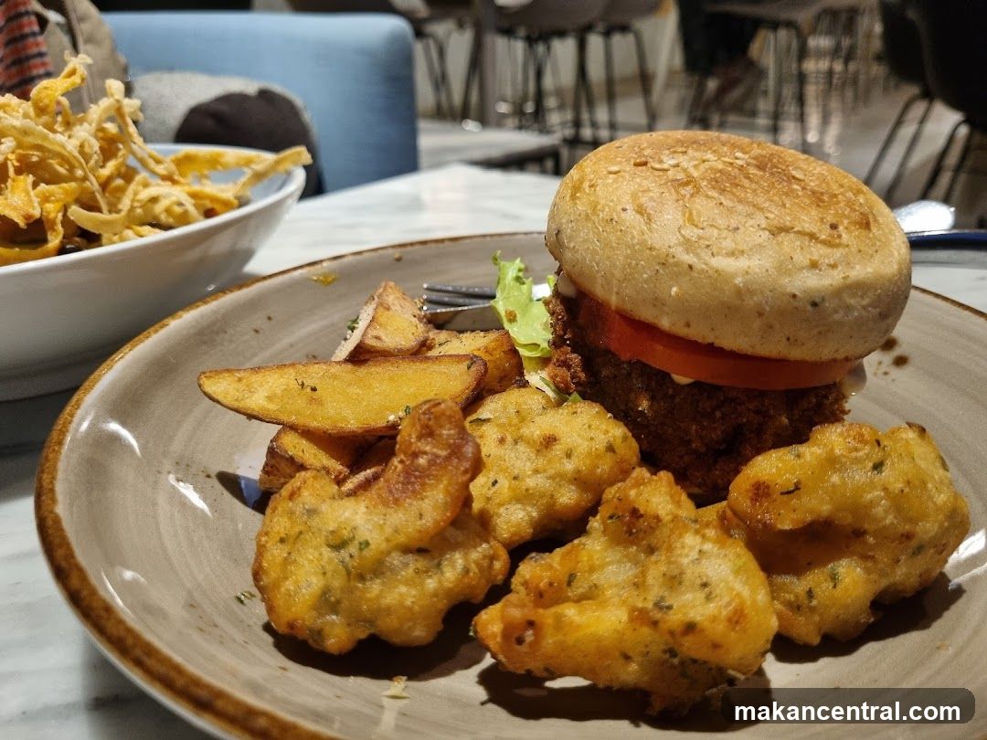 Burger and Fries