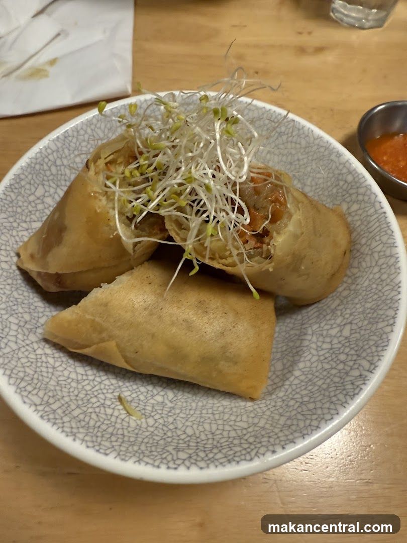 Spring Rolls with Sprouts