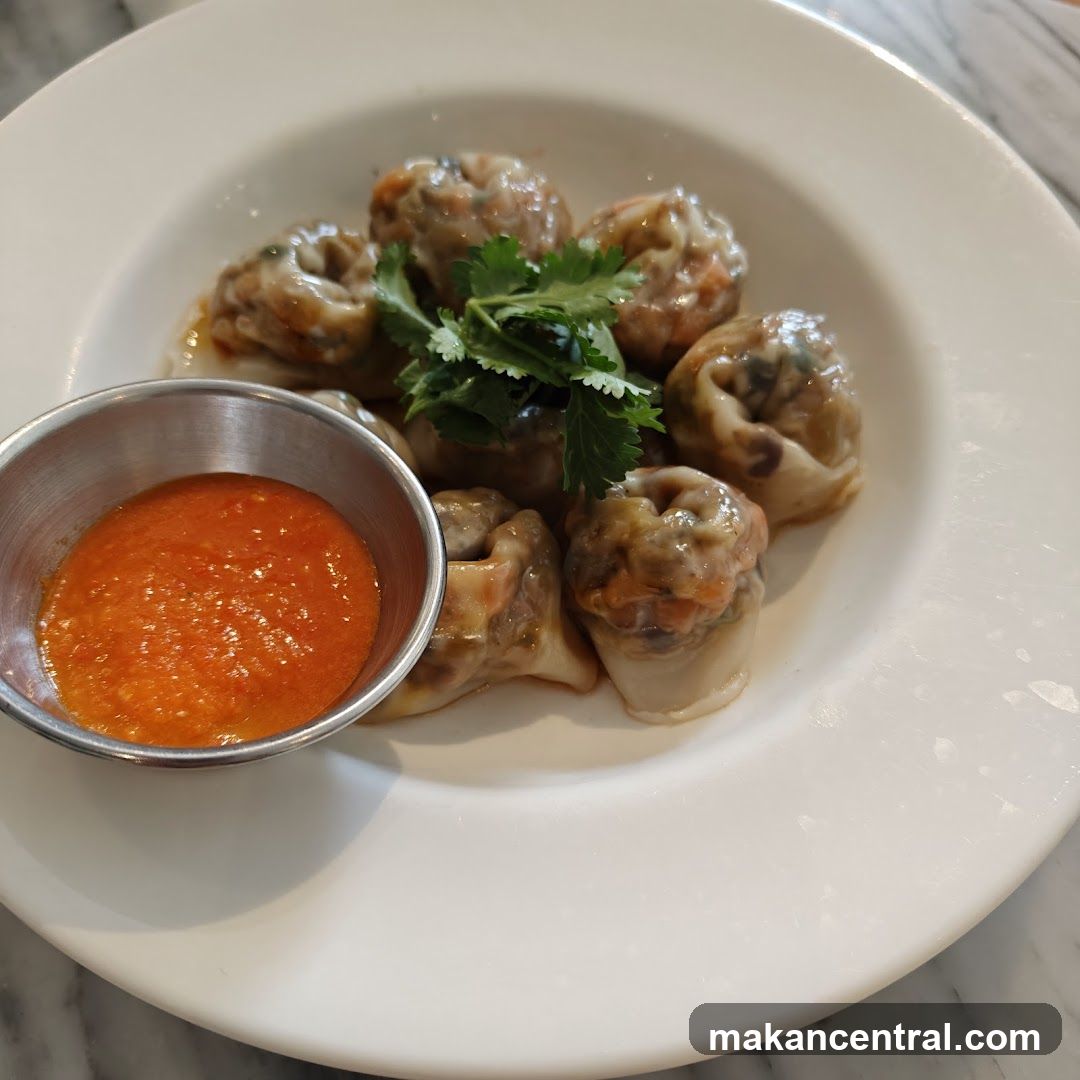 Dumplings with Dipping Sauce