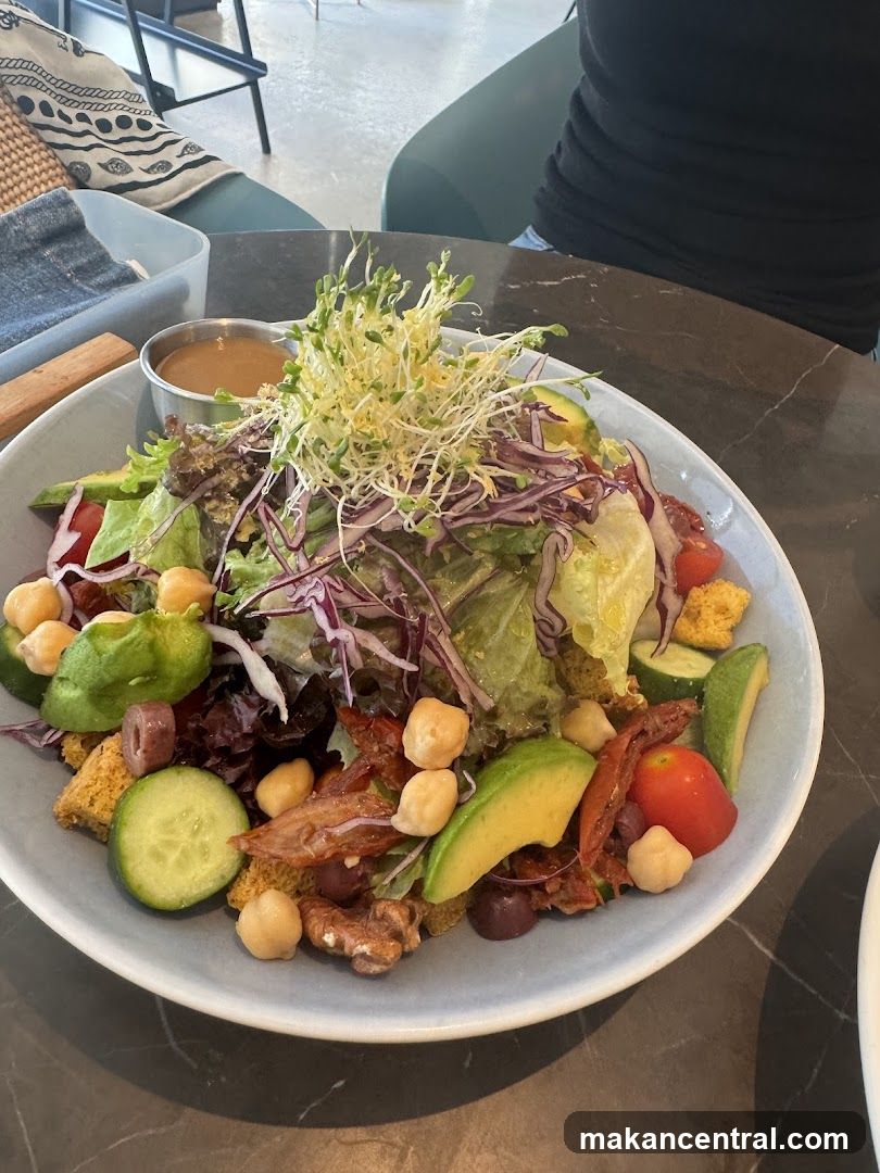 Salad with Sprouts and Avocado