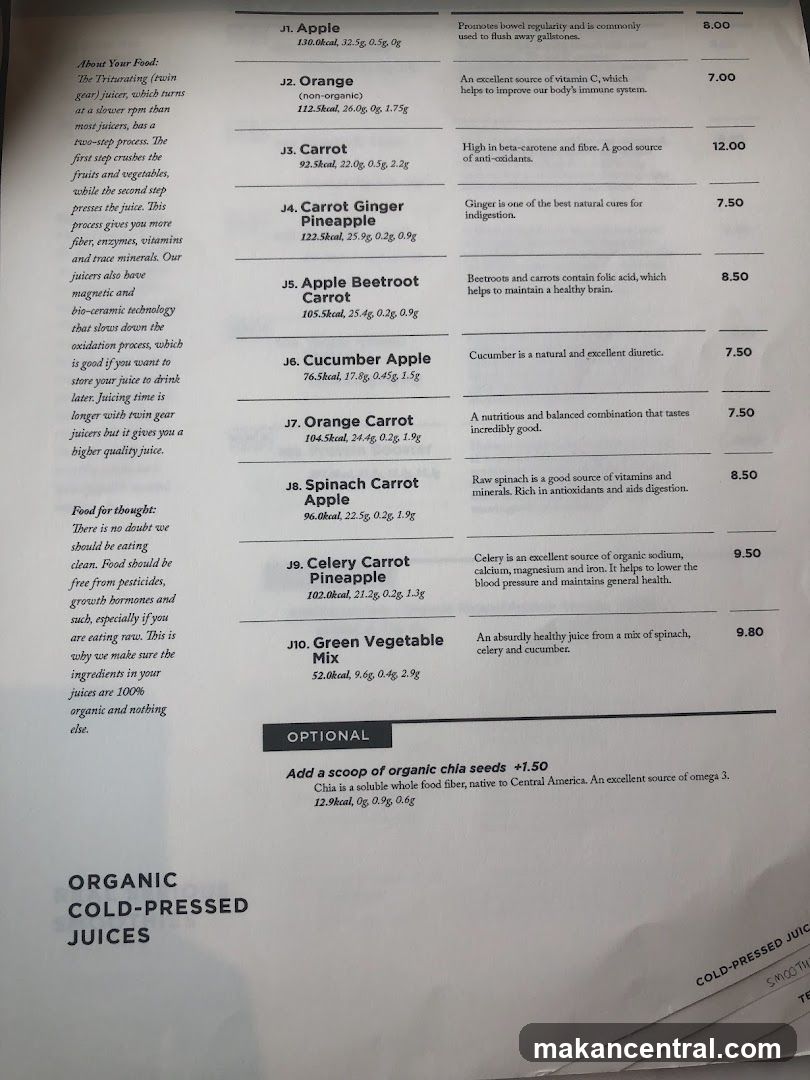 ORGANIC COLD-PRESSED JUICES