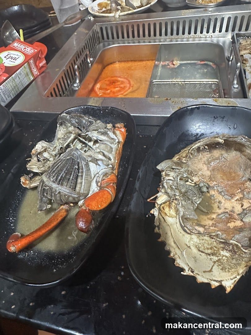Hot Pot Meal with Crab