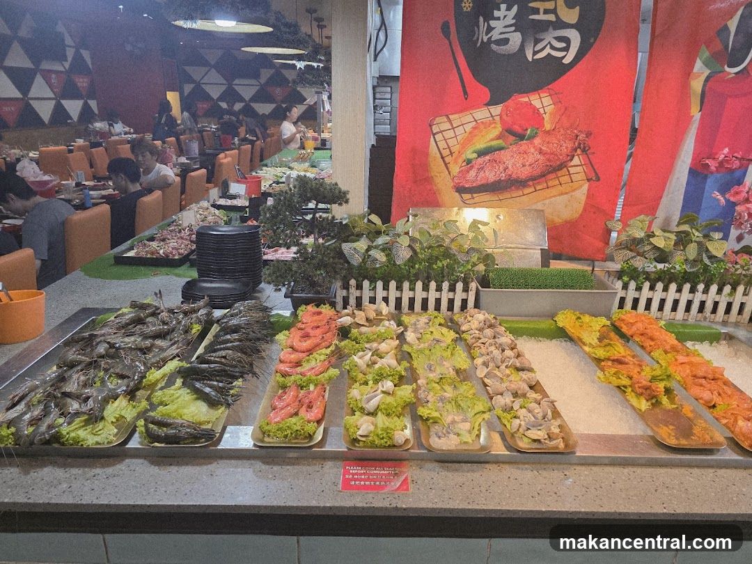 Buffet Food Display