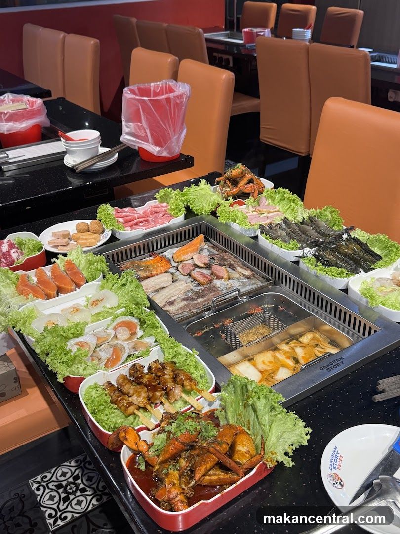 Korean BBQ Spread