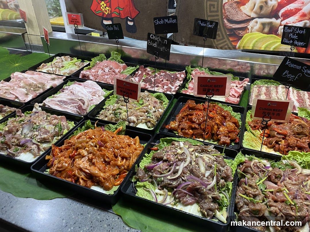 Assortment of Marinated Meats