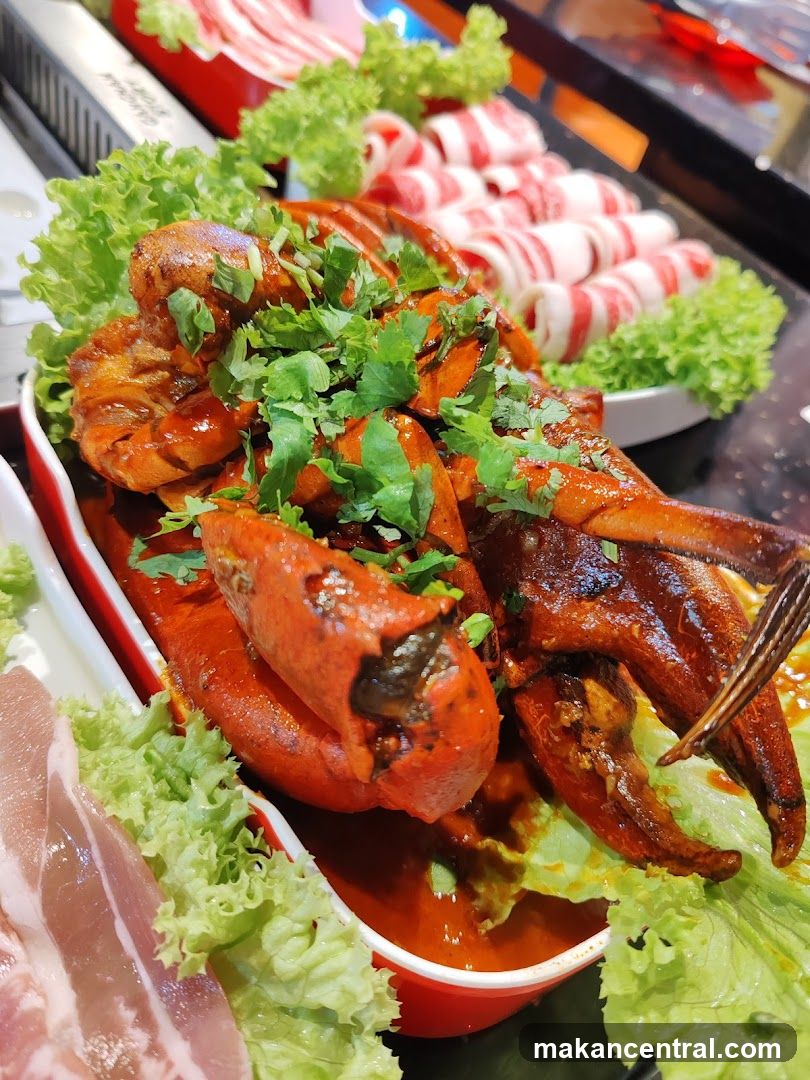 Spicy Crab and Meat Platter
