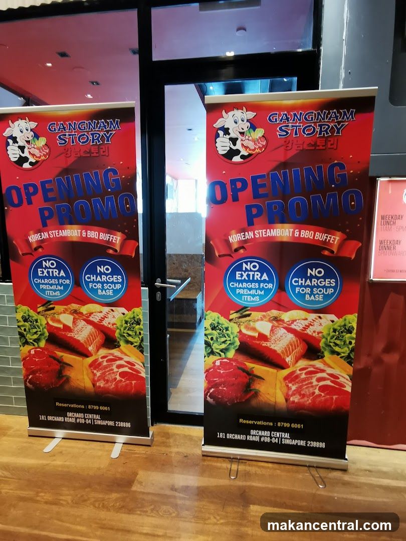 Gangnam Story Opening Promo Banners