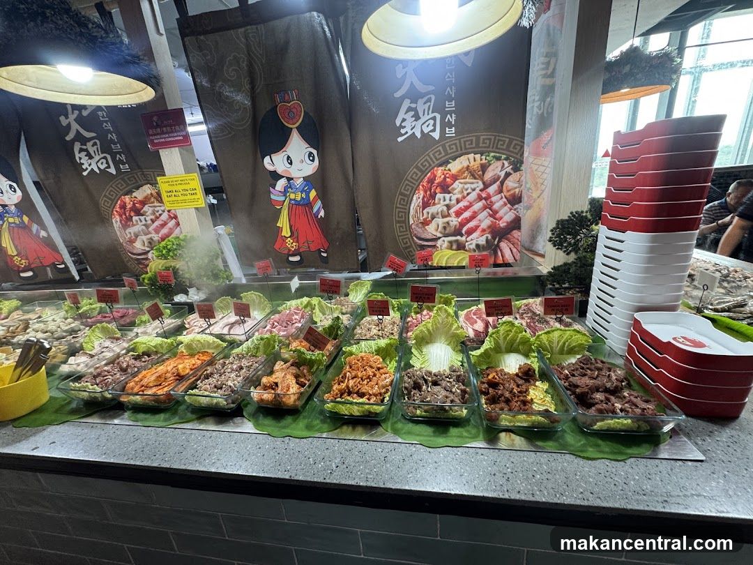 Buffet Food Display