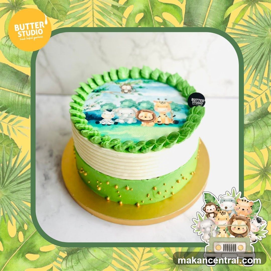 Jungle Themed Cake