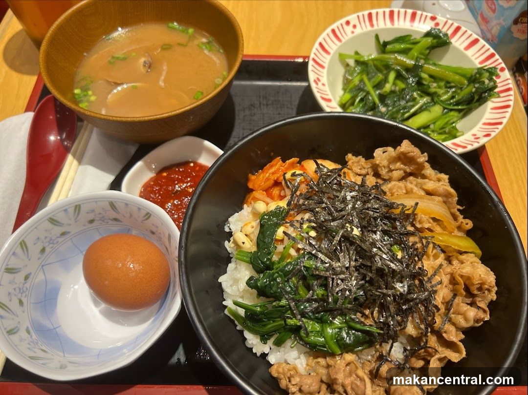 Korean Beef Bowl Meal