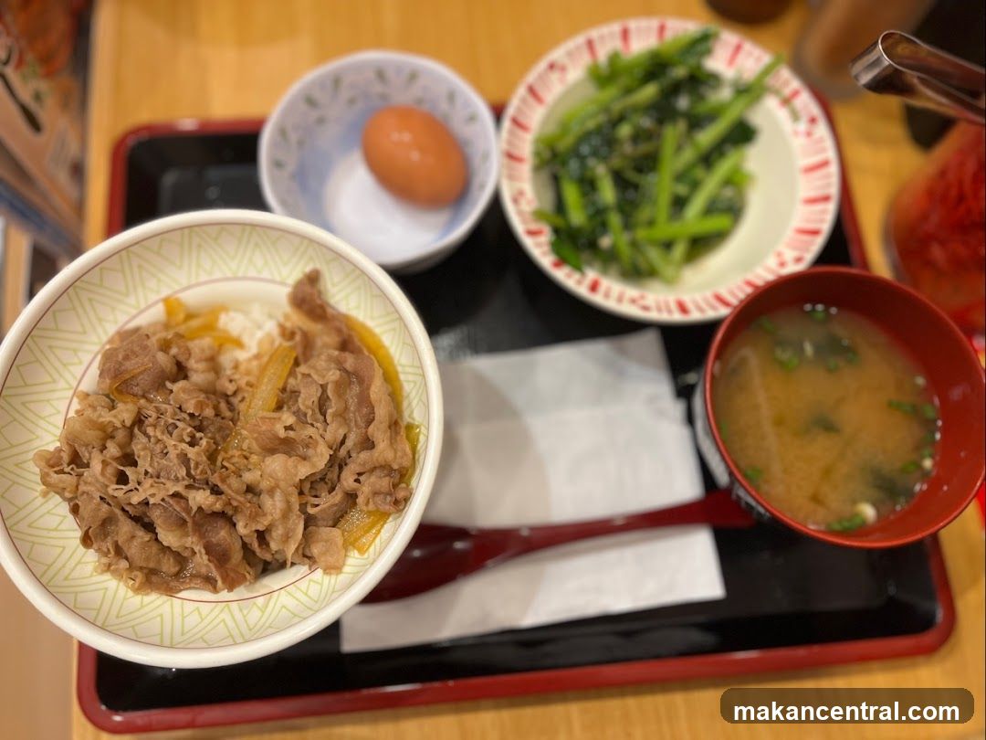 Beef Bowl Meal