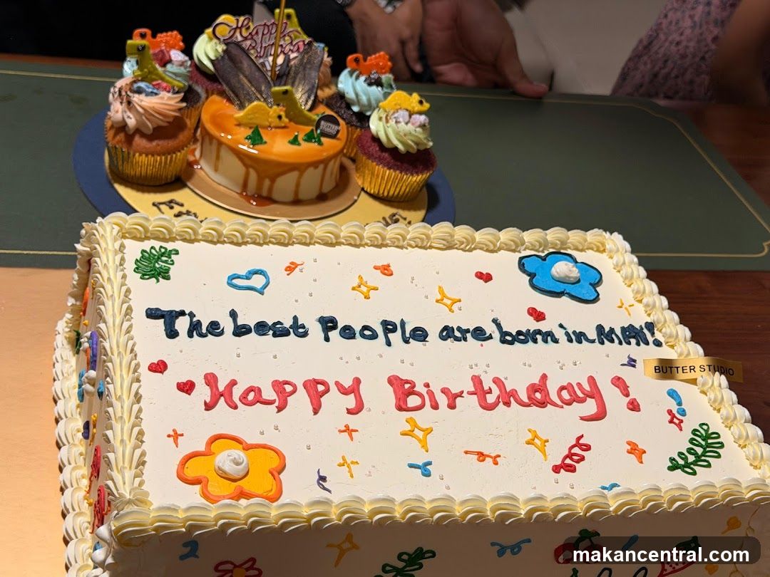 Birthday Cake and Cupcakes