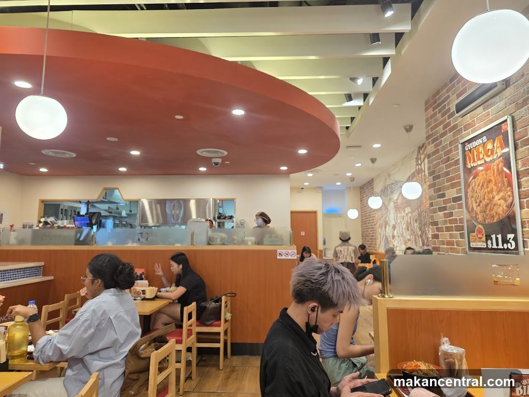Restaurant Interior with Diners