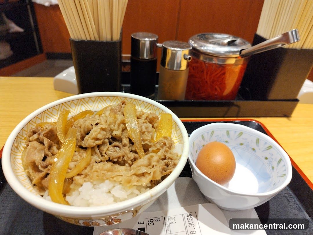Beef Bowl and Egg