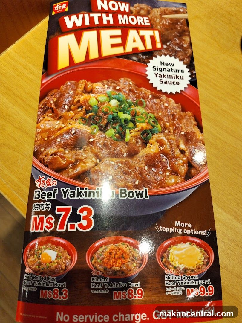 Beef Yakiniku Bowl