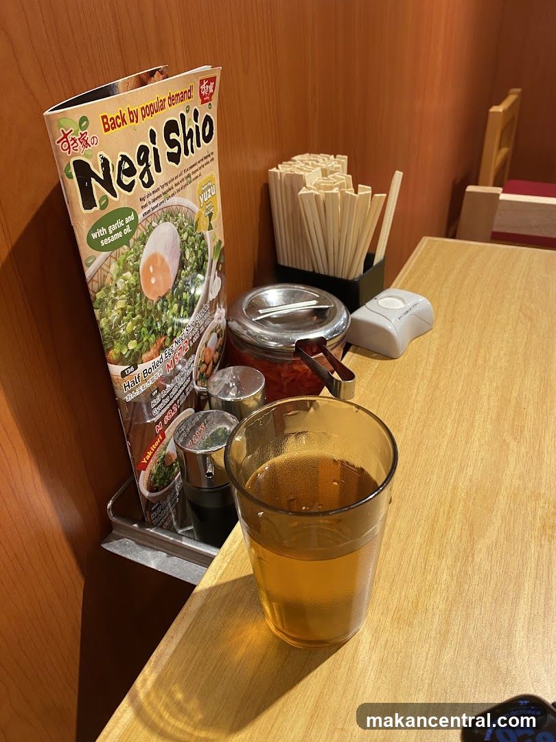 Menu and Drink