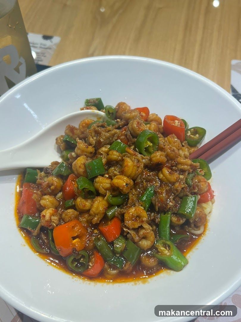 Spicy Crayfish Noodles