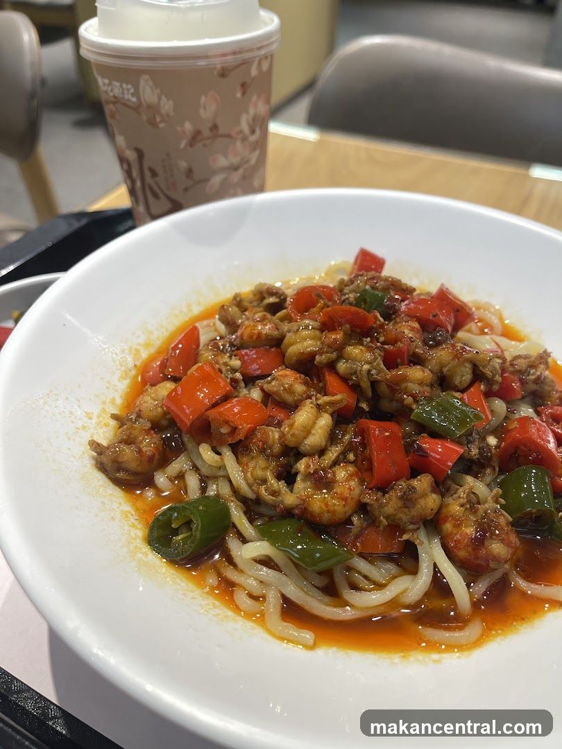 Spicy Crayfish Noodles
