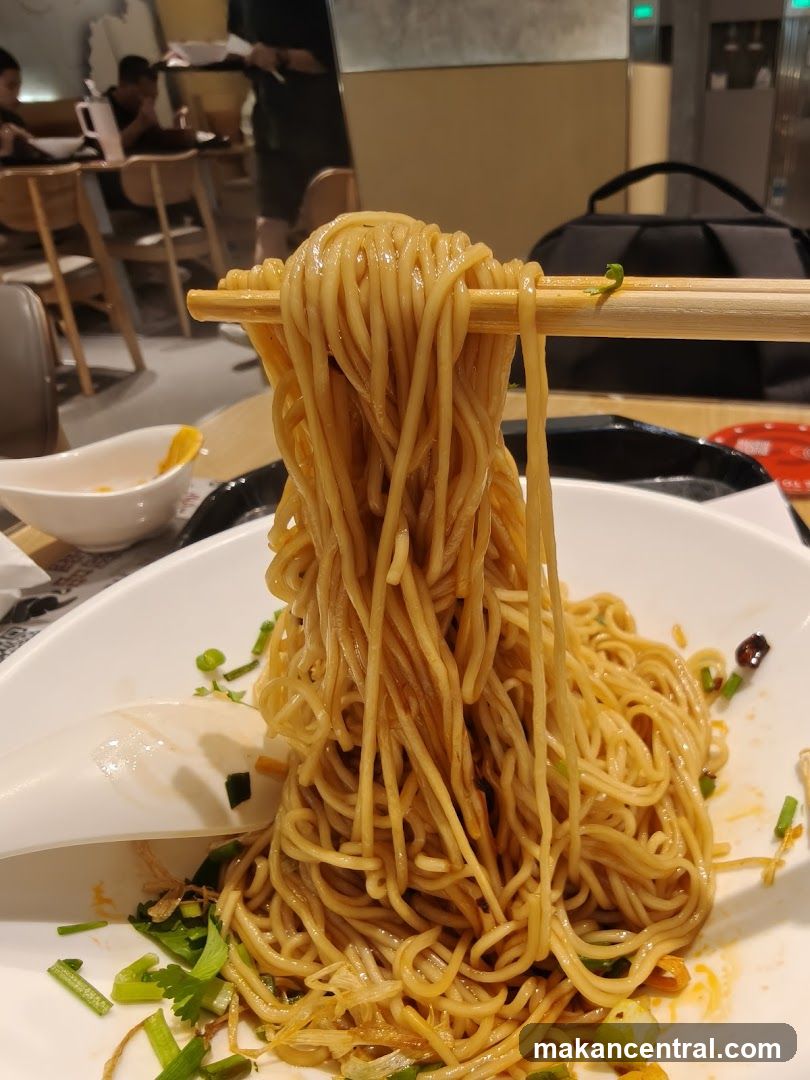 Noodles with Garnish