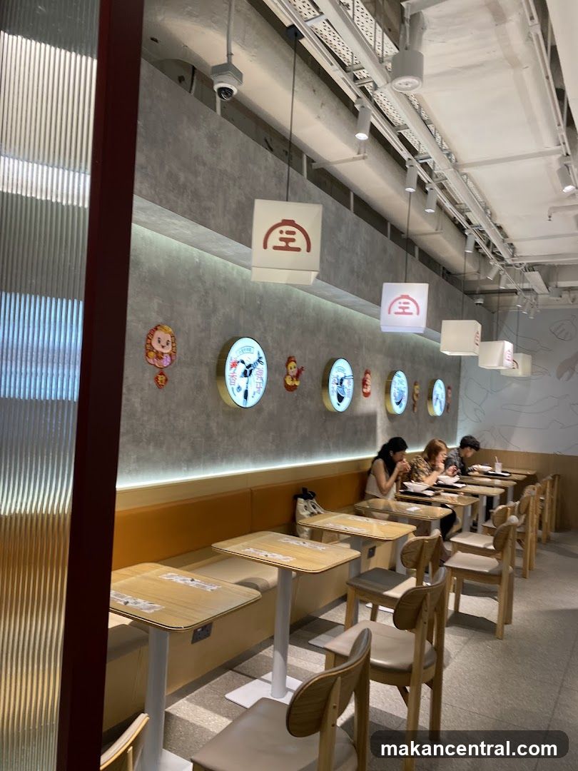 Restaurant Interior with Dining Tables