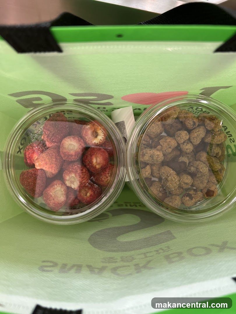 Dried Strawberries and Nuts