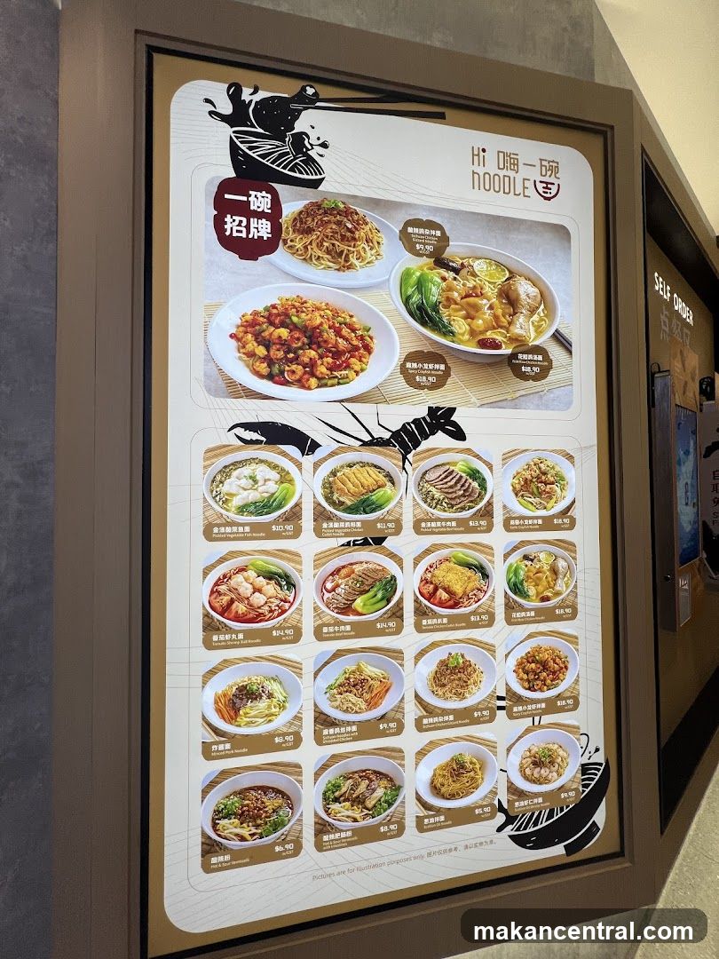 Hi Noodle Menu